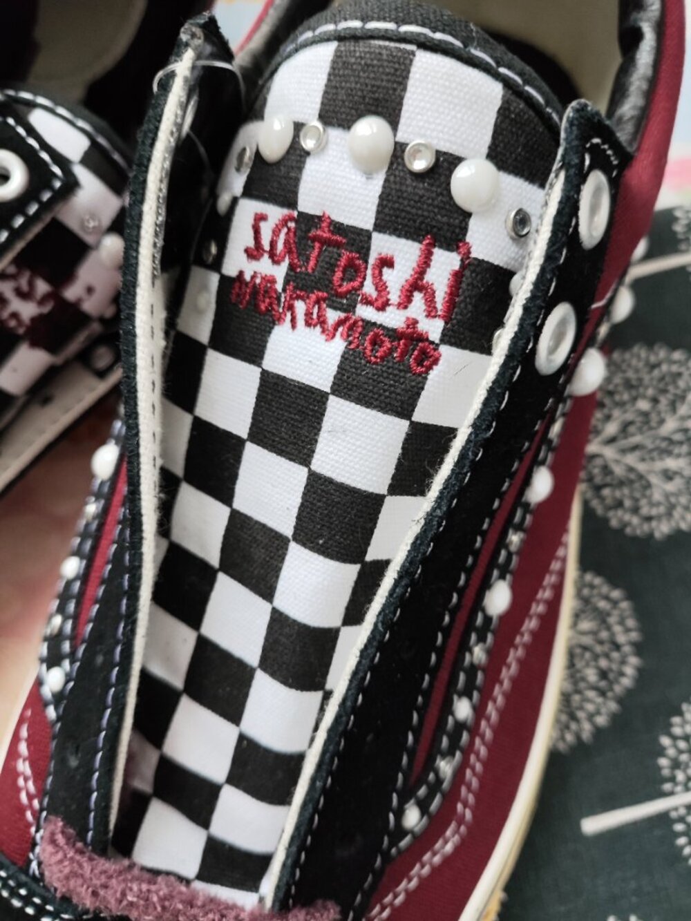 Vans OTW × Satoshi Nakamoto Collaboration Low-Top Skate Shoes - Picture 4 of 7